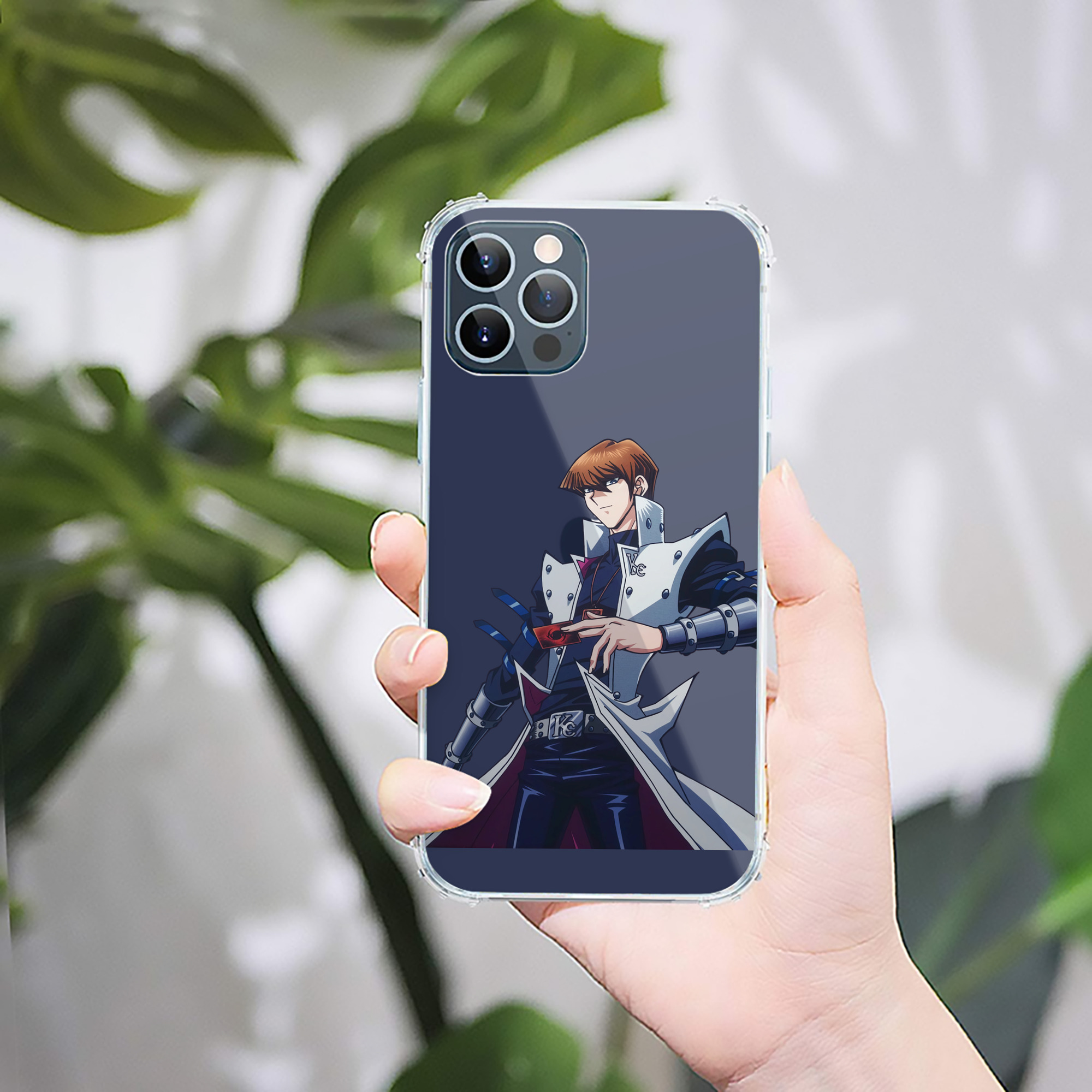 （画像用） 遊☆戯☆王 Yu-Gi-Oh! 【iPhone 12シリーズ対応】透明スマホケース（クリアソフトケース）